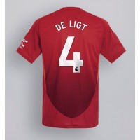 Manchester United Matthijs de Ligt #4 Replica Home Shirt 2024-25 Short Sleeve